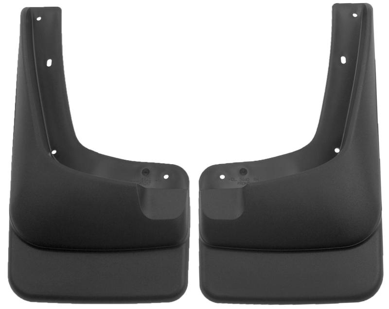 Ford F-350 Super Duty Mud Guards - Front - Husky Liners - Custom-Molded, FormFit Design - Paintable Matte - `99-`07 Ford F-350 Super Duty Mud Guards - Front - Husky Liners - Custom-Molded, FormFit Design - Paintable Matte - `99-`07